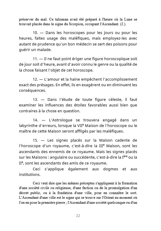 CLAUDE PTOLÉMÉE - LES CENT SENTENCES ASTROLOGIQUES