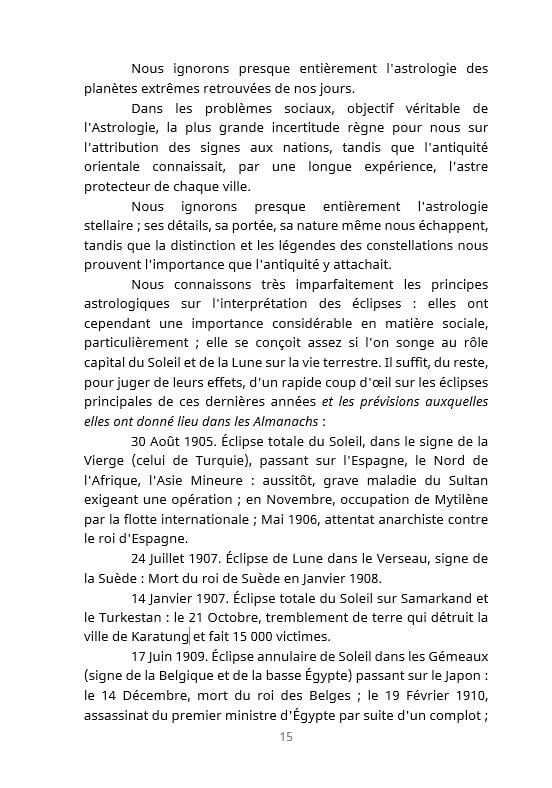 FRANÇOIS CHARLES BARLET - L'ASTROLOGIE ET LA GUERRE