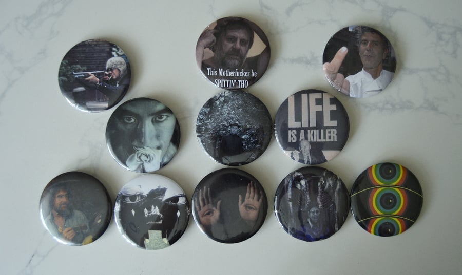 Image of Author & Art  Buttons