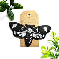 Image 1 of Death's-Head Hawkmoth Iron On Patch