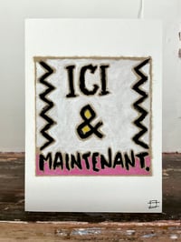 Image 1 of Ici & maintenant (pink)