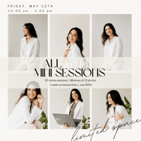 Image 1 of All White Mini Sessions