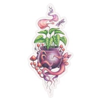 Image 1 of The Garden Cauldron Sticker