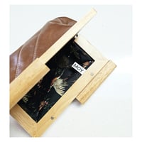 Image 5 of Cognac Leather Clutch
