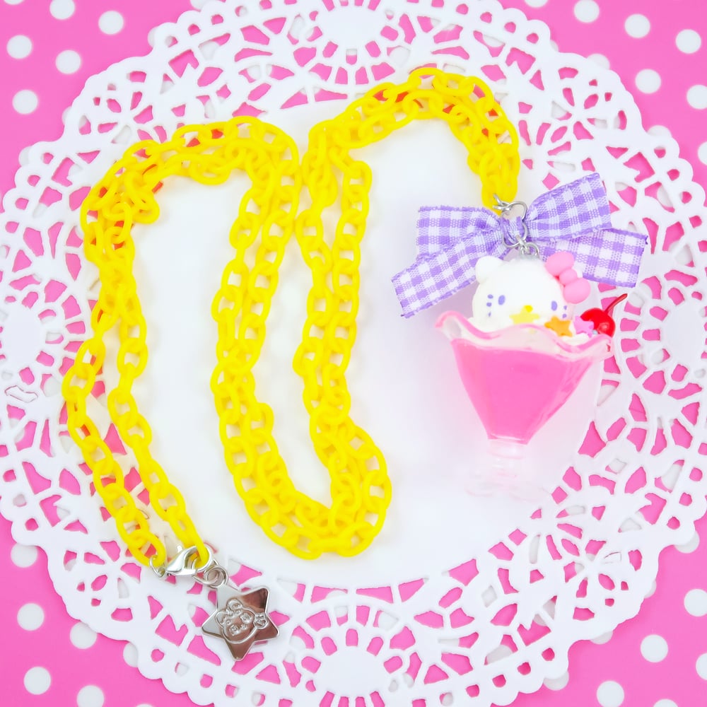 Hello Kitty Soda Float Necklace
