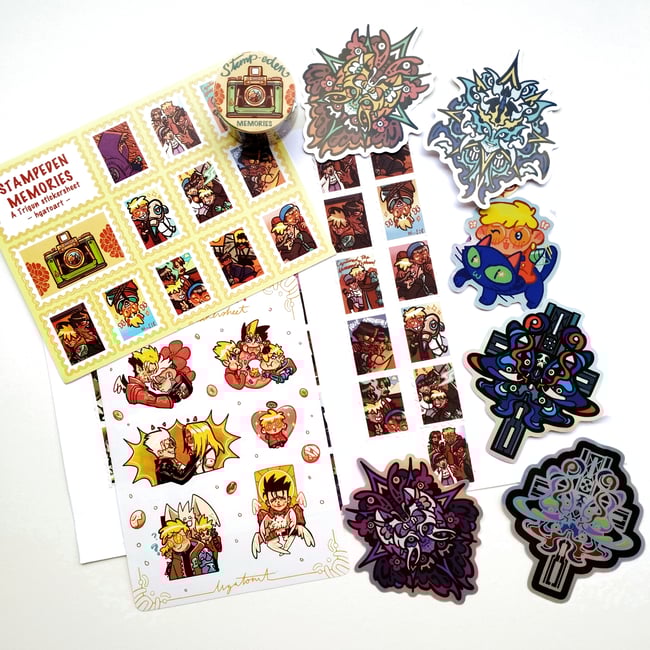 [RETIRING] TRIGUN - Stickers & Washi