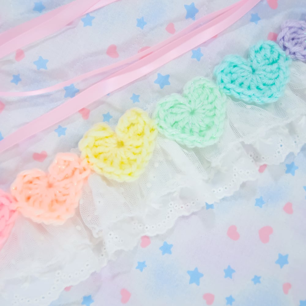 Crochet Heart Headdress: 03