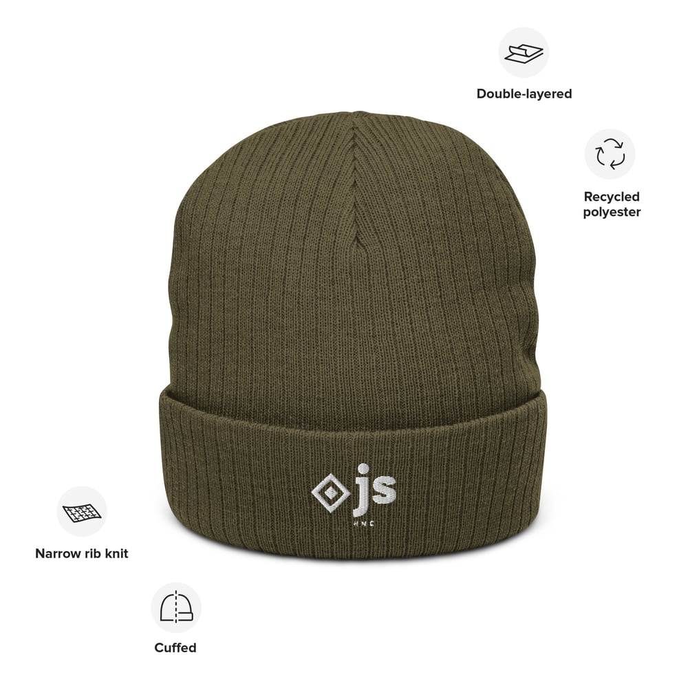 Image of Recycled cuffed beanie