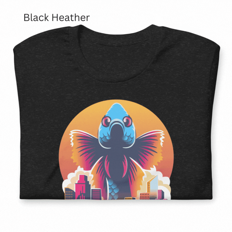 Image of BettaZilla Unisex t-shirt
