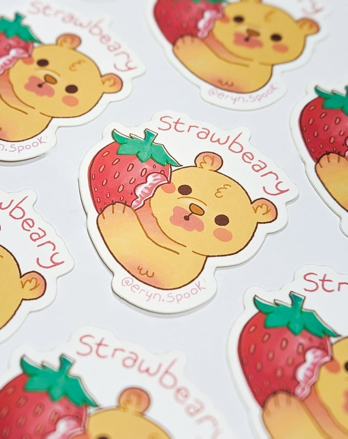 Image of Strawbeary Sticker
