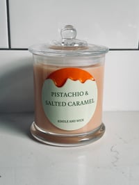 Pistachio & Salted Caramel Candle