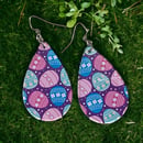 Image 2 of Easter Egg Acrylic Earrings