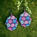 Image 1 of Easter Egg Acrylic Earrings