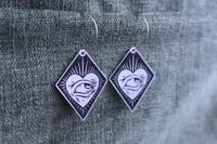 Image 5 of Eye Stainless Steel Earrings
