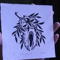 Image 1 of Growing Pains II Linocut Print