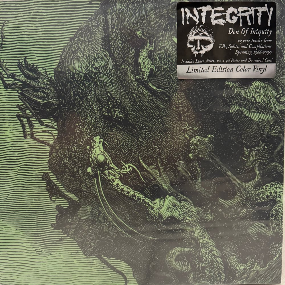 INTEGRITY - Den Of Iniquity 2LP (Ghostly Green)