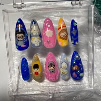 Image 2 of  (\ ^v^)/ ~ Custom Nail set 