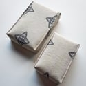 Thoth tarot case, Two size options, With cathedral window print