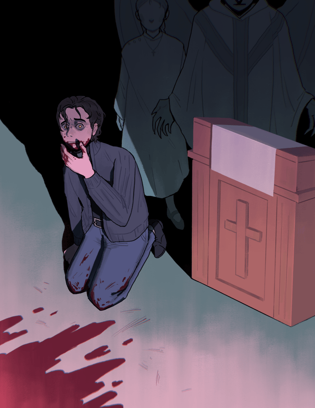 [ Midnight Mass ] Father Paul Print