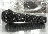 Image 2 of Personalised Shure SM58 Microphone in Black Crystals