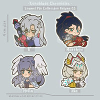 Image 4 of VOL.3 ~  Xenoblade 3 ~ Future Redeemed  ✲ Enamel Pin Collection