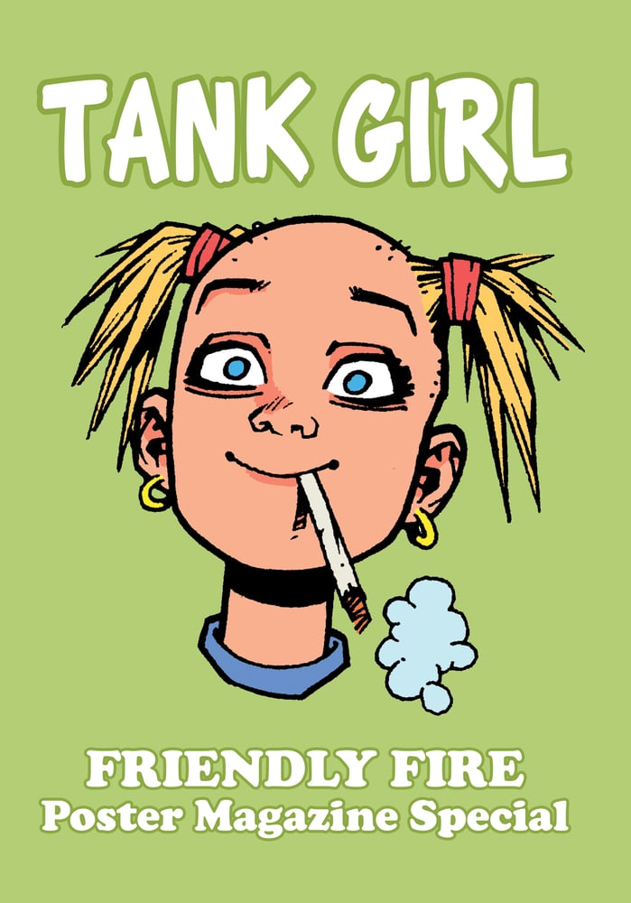 Image of Tank Girl "Friendly Fire" Poster Magazine Special