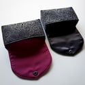 Black brocade tarot case, for standard size cards