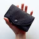 Black brocade tarot case, for standard size cards