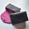 Black brocade tarot case, for standard size cards