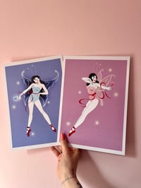 Image 1 of Twin fairies Print set of 2