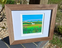 Image 3 of A White Horse In Autumn limited edition print