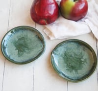 Image 5 of Medium Green Coffee Spoon Rest, Handcrafted Spoon Holder for your Coffee Station