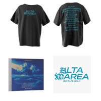 COMBO TEE NERA + CD + ADESIVO