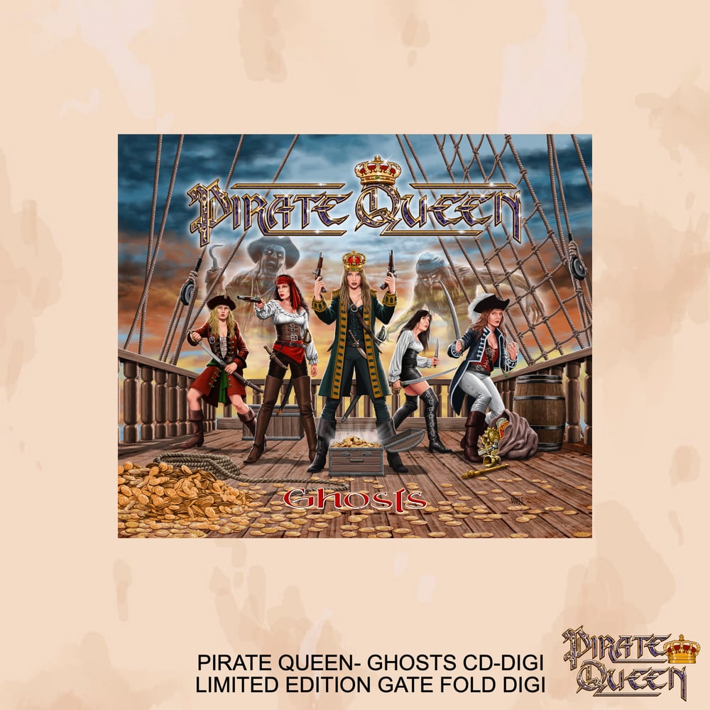 Image of Pre-order: Pirate Queen - Ghosts (Limited CD Digi Pack)