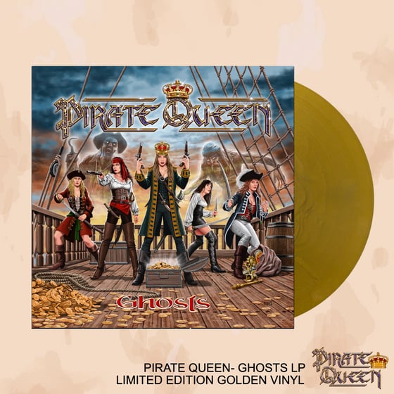 Image of Pre-order: Pirate Queen - Ghosts (Limited Gold Vinyl)