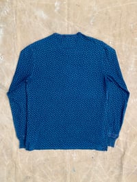 Image 3 of RRL INDIGO CALICO STARS HENLEY