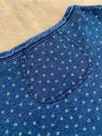 Image 5 of RRL INDIGO CALICO STARS HENLEY