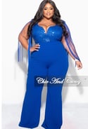 Blue Special Ocassion Jumpsuit - was $89