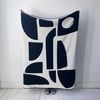 Monochrome Cotton Throw by Sophie Home
