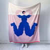 Gaia Stella's Swimming Nude Throw for Sophie Home 