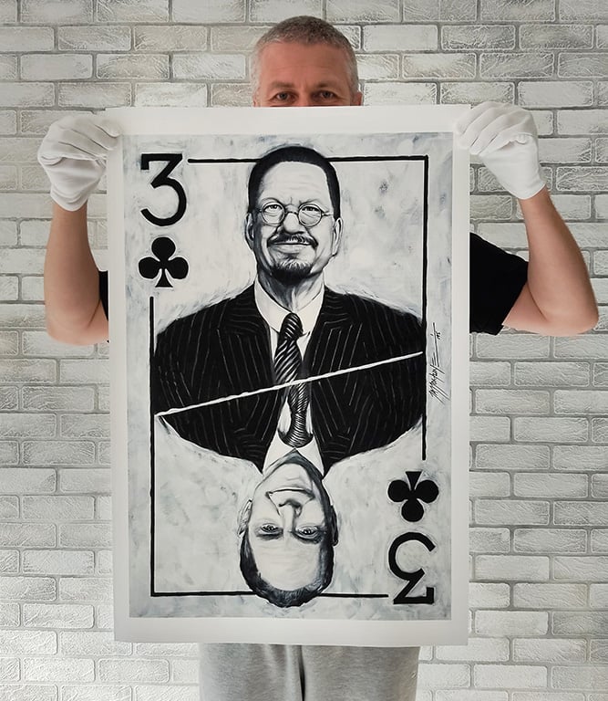 Penn & Teller Limited-Edition Giclée | Jayfortuneart