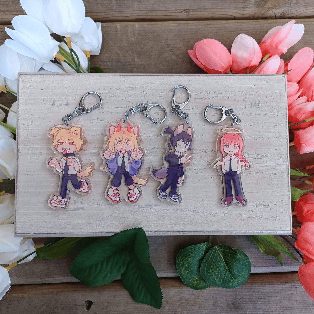 Image of Chainsaw Kitties Charms
