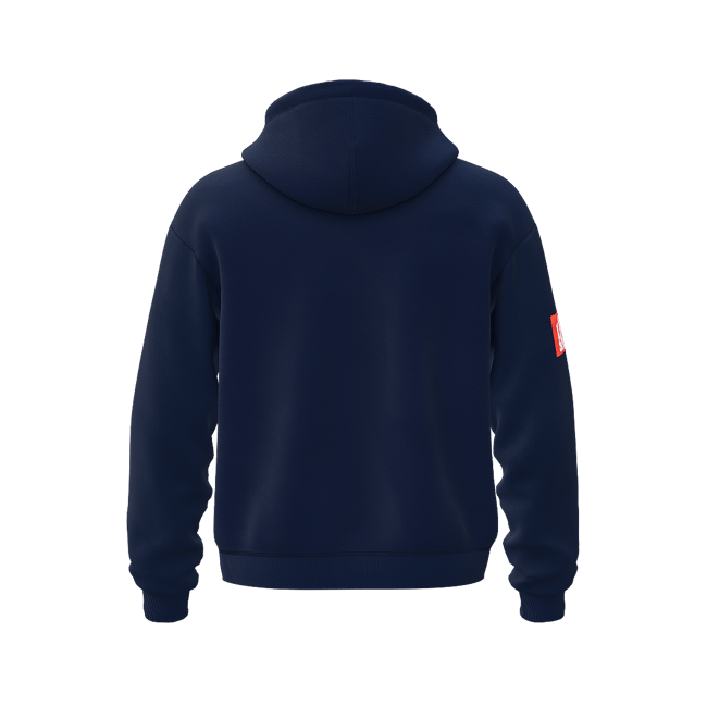 Gold Mouth Navy Hoodie