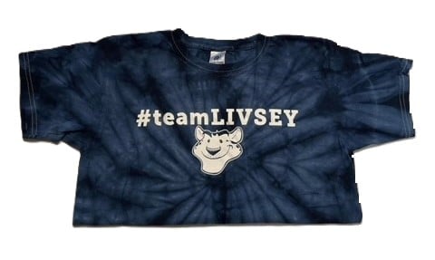 Image of #teamLivsey Tiedye T-Shirt
