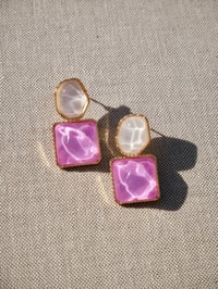 Nova Earrings ~ Lilac 