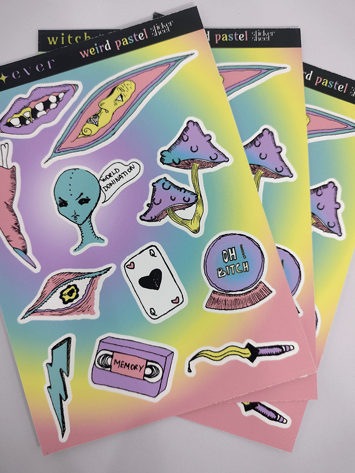 Image of Weird pastel