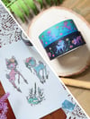 Mystical Deer  Sticker Pack + Day & Night Washi Tape