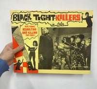 Image 1 of Black Tight Killers vintage 1966 Lobby Card Poster AVAILABLE FOR PICK UP THURSDAY!