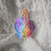 Image 1 of Heart Vile sticker