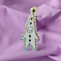 Image 1 of Little Clown glitter sticker